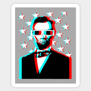 3D Lincoln Magnet